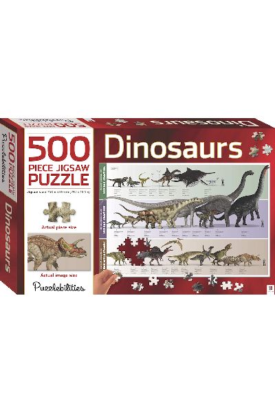 Dinosaurs: 500 Piece Jigsaw Puzzle (Puzzlebilities)