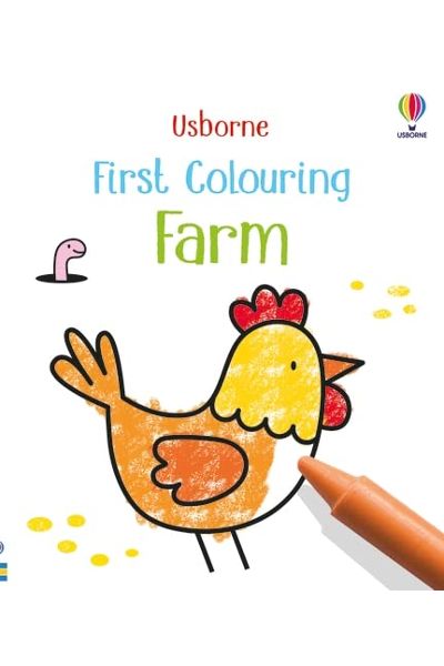 Usborne: First Colouring Farm