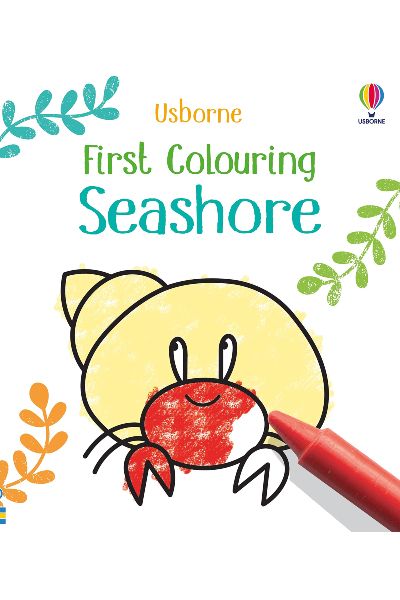 Usborne: First Colouring Seashore