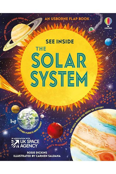 Usborne: See Inside the Solar System (Board Book)