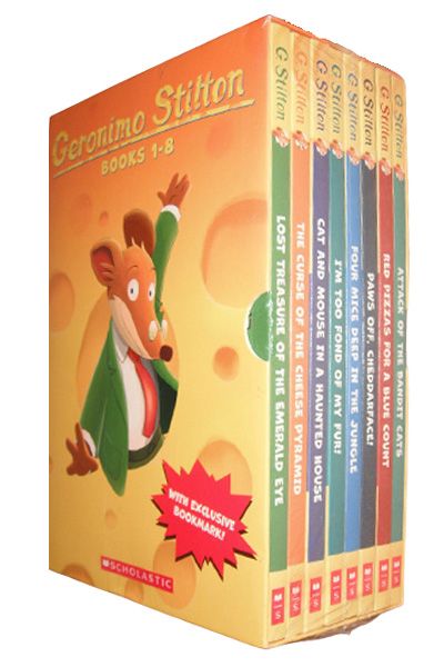 Geronimo Stilton Collection: (Books 1-8) - Bargain Book Hut Online