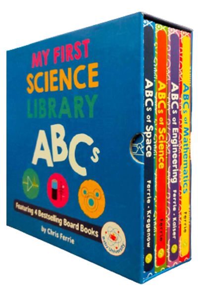 My First Science Library ABC's (Set of 4 Board books)