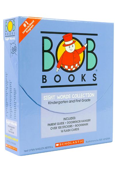 Bob Books: Sight Words Collection Box Set (Kindergarten and First Grade)