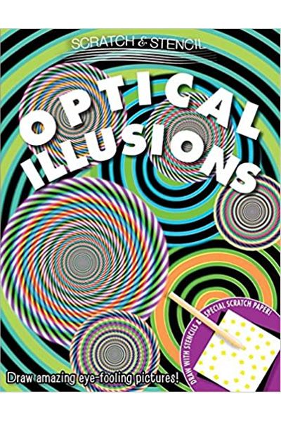 Scratch & Stencil: Optical Illusions