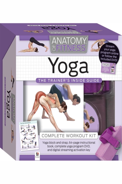 Anatomy Of Fitness Yoga The Trainer's Inside Guide: Complete Workout Kit