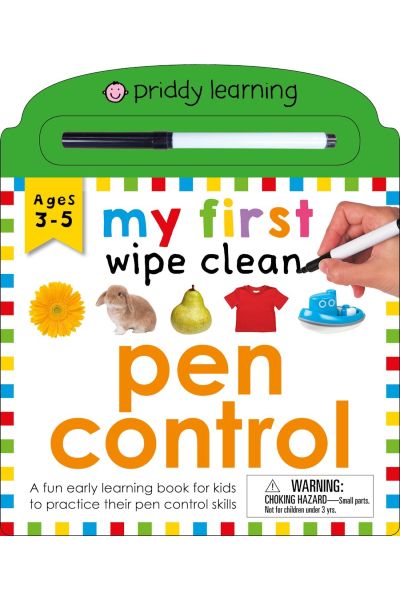 My First Wipe Clean: Pen Control: A fun early learning book for kids to practice their pen control skills (Board Book)