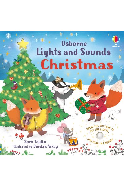 Usborne: Lights and Sounds Christmas (Board Book)
