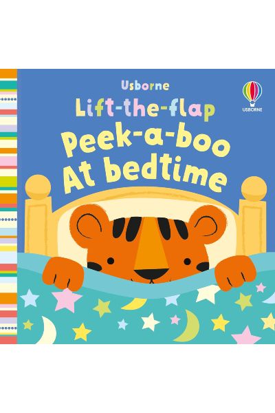 Usborne: Lift-the-flap Peek-a-boo At Bedtime (Board Book)