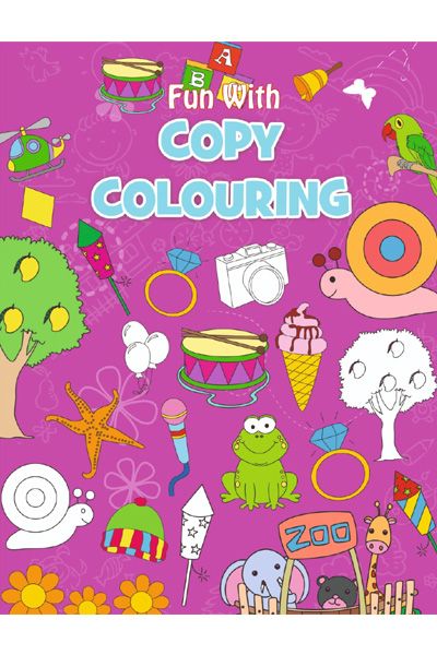 Fun With Copy Colouring (Purple)