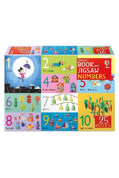 Usborne: Book and Jigsaw Numbers