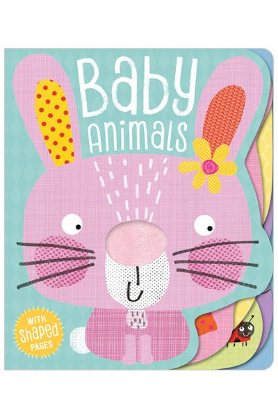 Baby Animals (with shaped pages) (Board book)