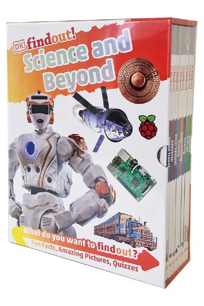 DK: Findout Science and Beyond (8 Books Box Set)