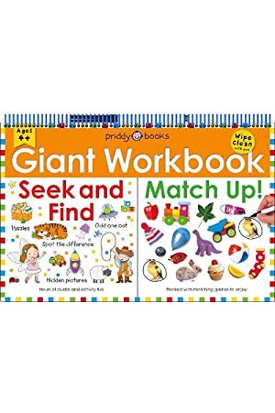 Giant Wipe Clean Workbook: Seek and Find/Match Up!