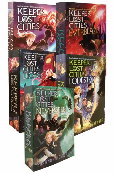 Keeper of the Lost Cities Series - Book 1, 3, 4, 5 & 8 (5 Vol Set ...