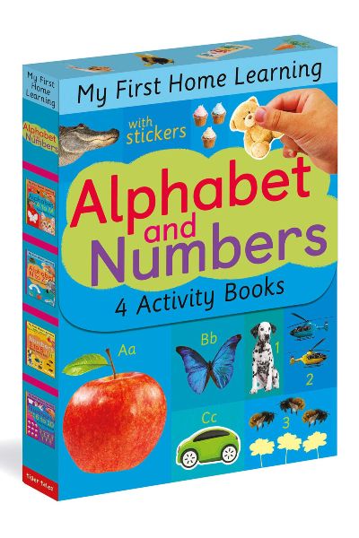 My First Home Learning: Alphabet and Numbers (4 Activity Books)