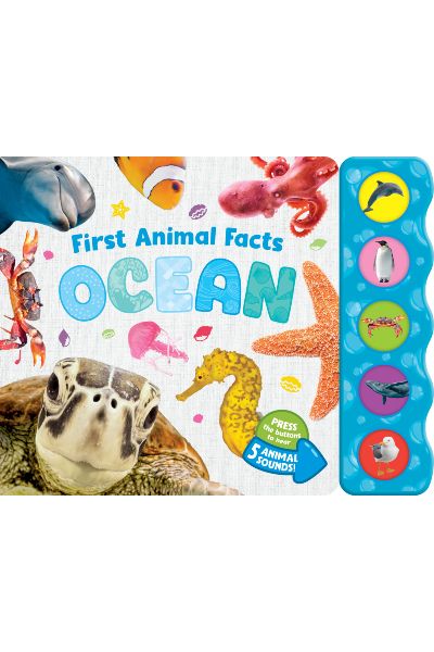 First Animal Facts: Ocean-5 Button Animal (Sounds Book)