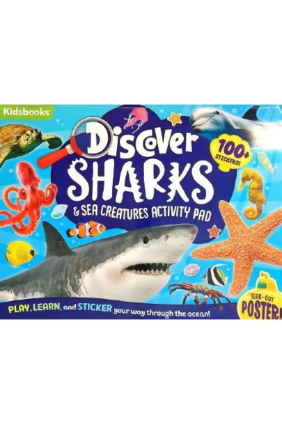 Discover Sharks & Sea Creatures Activity Pad