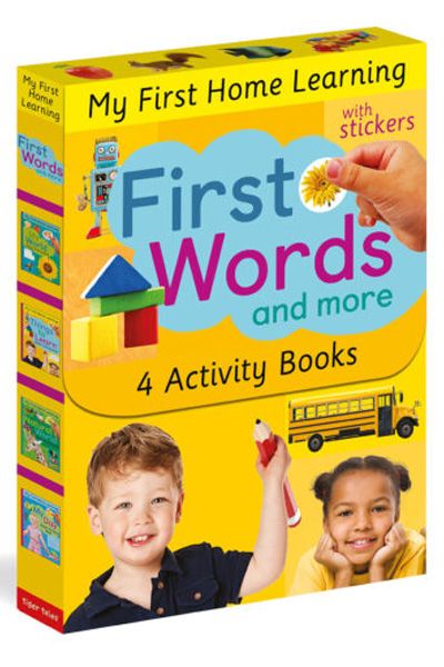 My First Home Learning: First Words and More (4 Activity Books with Stickers)