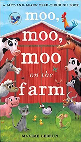 Moo, Moo, Moo on the Farm (Small Board Book)