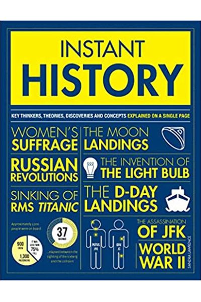 Instant History: Key Thinkers, Theories, Discoveries, and Concepts Explained on a Single Page