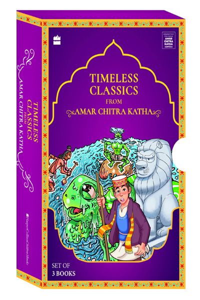 Timeless Classics Collection From Amar Chitra Katha (Boxset of 3 Books)