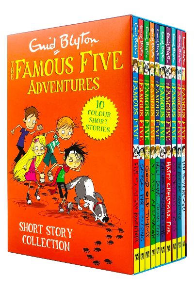 The Famous Five Adventures Short Story Collection (10 Books Box Set)