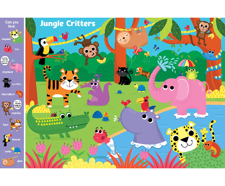 Search & Find: Animals Sound Book - With 10 Fun-to-Press Buttons (Board Book) image 3