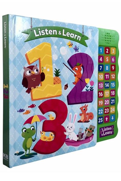 Listen & Learn: 123 (Board Book)