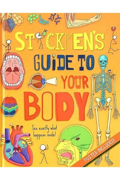 Stickmen's Guide to Your Body (Poster Included)