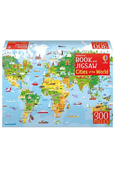 Usborne: Book And Jigsaw Cities Of the World