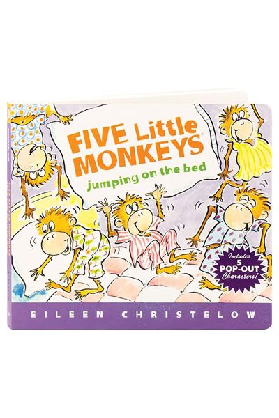 Five Little Monkeys Jumping on the Bed (Board Book) - Bargain Book Hut ...