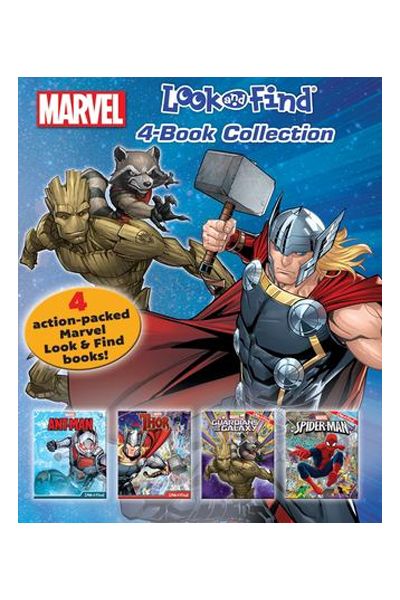 Marvel: Look and Find 4-Book Collection