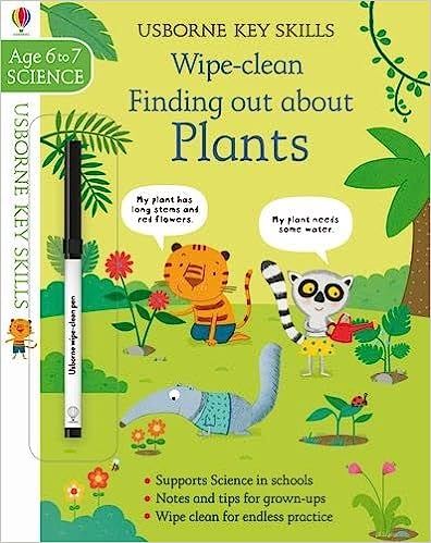 Wipe-clean : Finding out about Plants