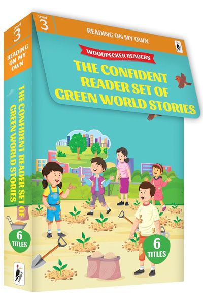 Woodpecker Readers Level 3: The Confident Reader Set Of Green World Stories