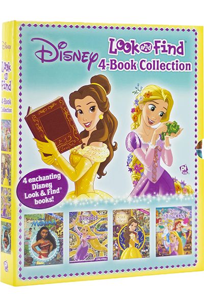 Disney: Look and Find 4-Book Collection