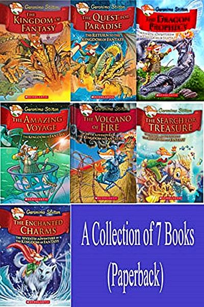 Geronimo Stilton: The Kingdom of Fantasy (7 Books Set)