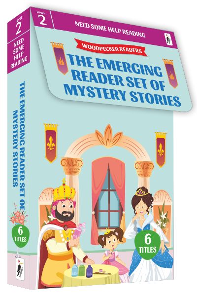Woodpecker Readers Level 2: The Emerging Reader Set Of Mystery Stories (6 Vol. Box Set)