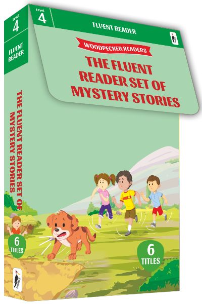 Woodpecker Readers Level 4: The Fluent Reader Set Of Mystery Stories (6 Vol. Box Set)