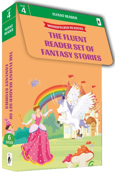 Woodpecker Readers Level 4: The Fluent Reader Set Of Fantasy Stories (6 Vol. Box Set)