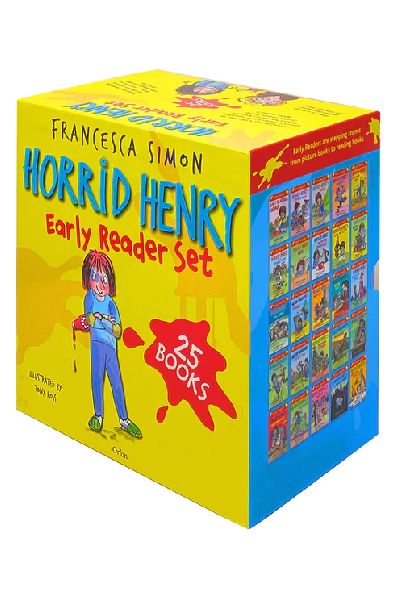 Horrid Henry Early Reader Set 25 Books Collection Box