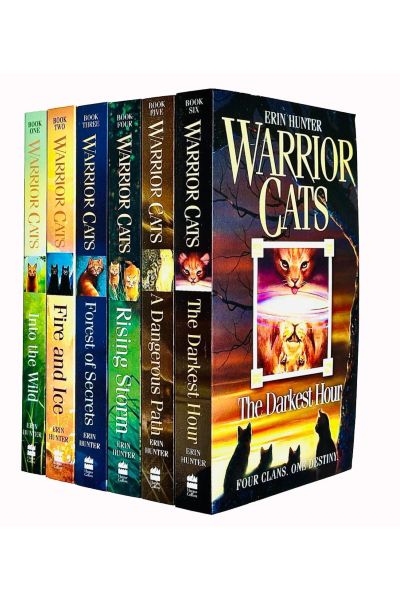 Warrior Cats Collection Series 1 (6 Books Set)