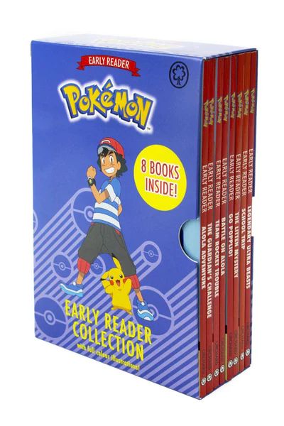 Pokemon Early Reader Collection (Set Of 8 Books)
