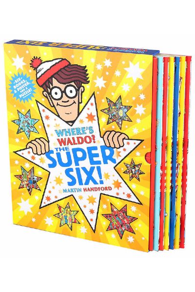 Where's Waldo? The Super Six Collection (6 Book Box Set)