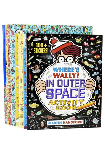 Where's Wally: Amazing Adventures and Activities Collection (Set Of 8 Books)