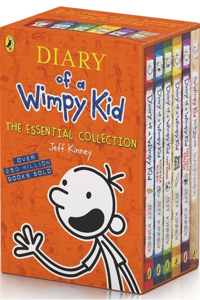 Diary of a Wimpy Kid: The Box of Books (6 Books Set)