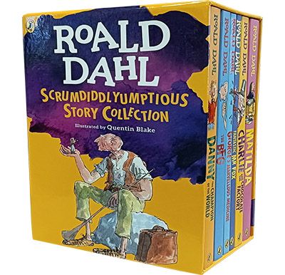 Roald Dahl's Scrumdiddlyumptious Story Collection (6 Books Set)